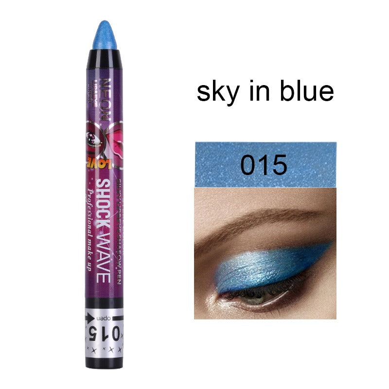KISS SUSY 36 color eye shadow pencil stick lip pencil 2 in 1 is not easy to smudge - Korvel