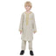 Middle Eastern teenage boy embroidered robe set - Korvel