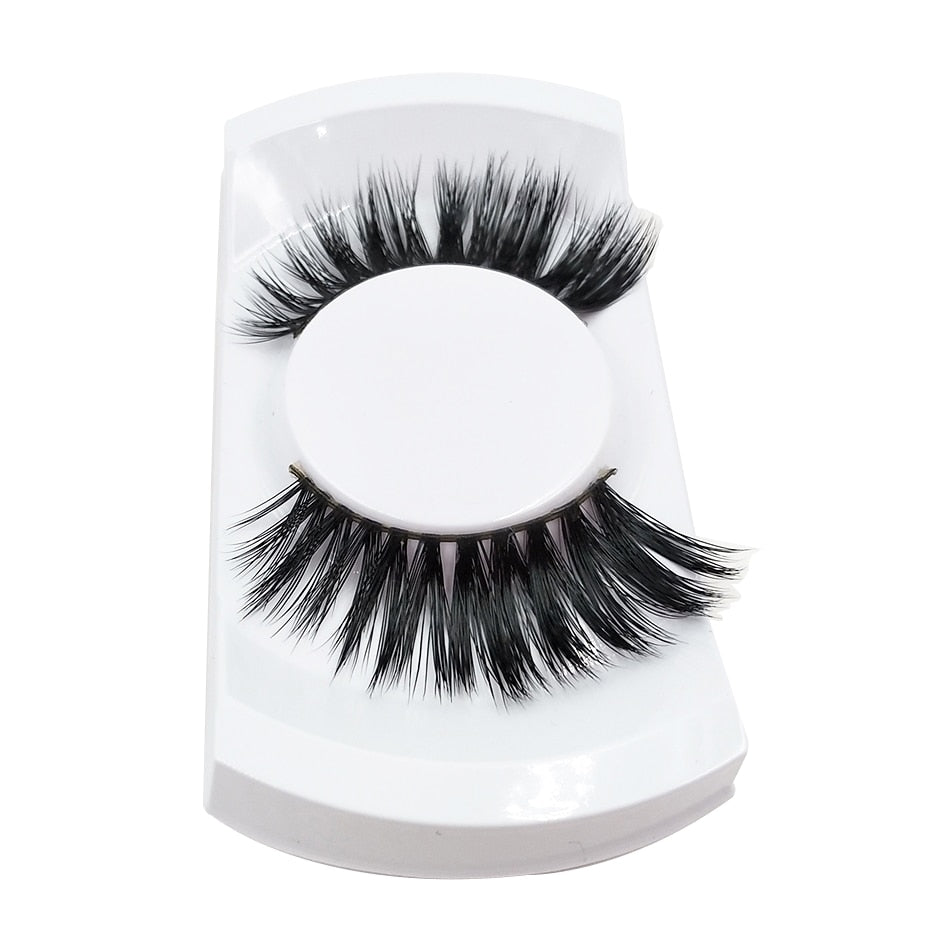 Faux cils longs Wispy Volume - Poils de vison premium