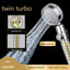 Premium Handheld Shower Head with Turbo Cyclone Filtration
