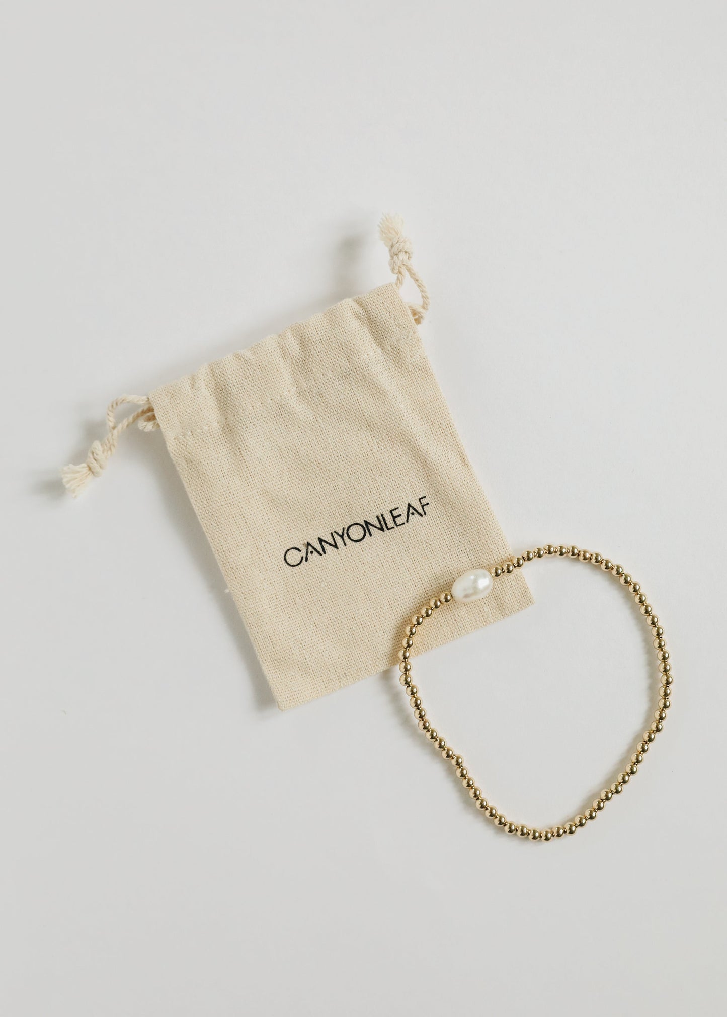 Natural Pearl & 14k Gold Filled Beaded Anklet or Bracelet