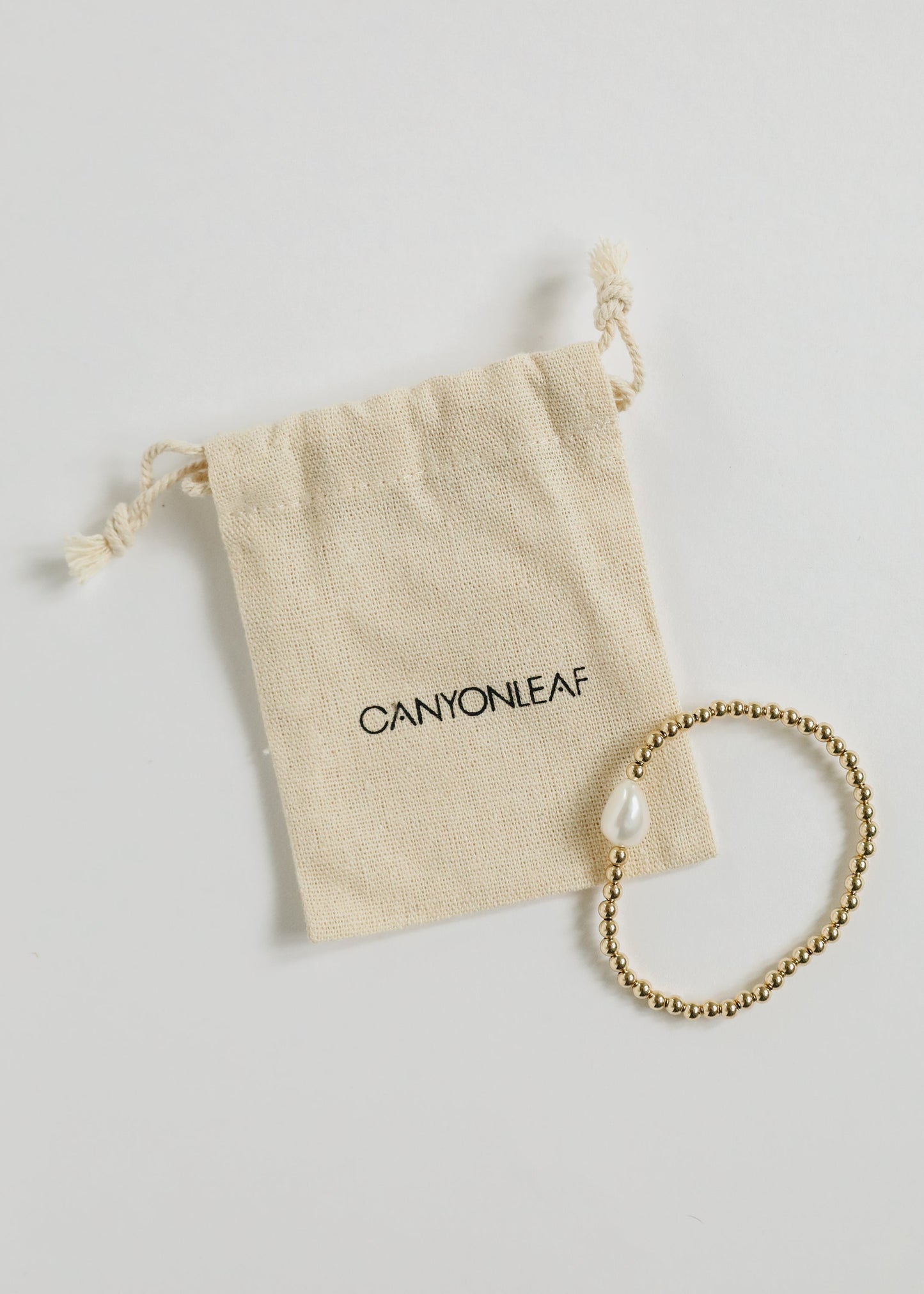 Natural Pearl & 14k Gold Filled Beaded Anklet or Bracelet