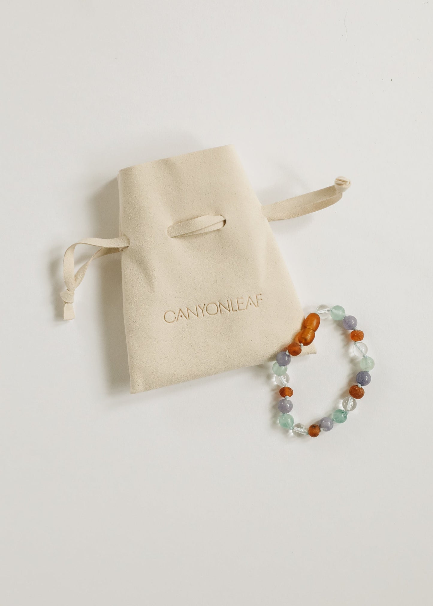 Baltic Sea Amber & Natural Gemstone Bracelet/Anklet