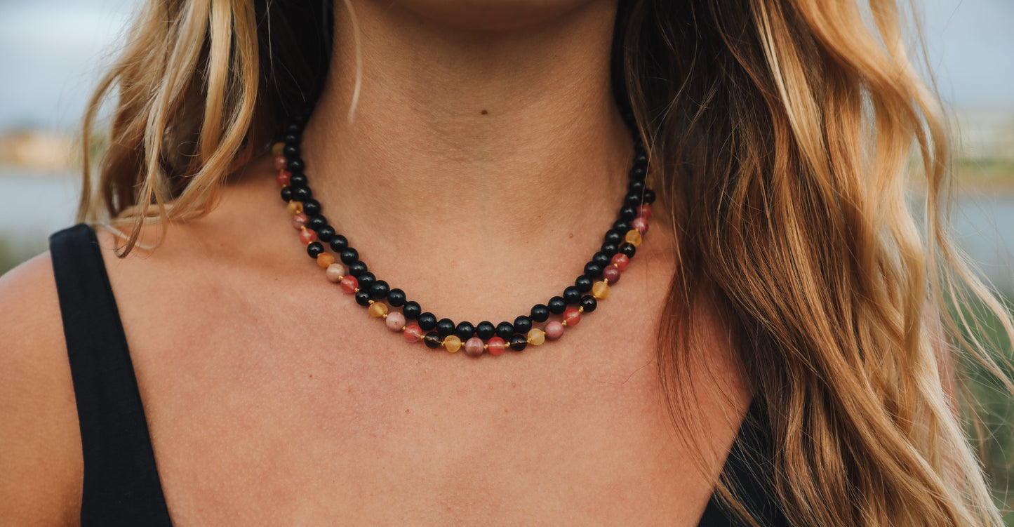 Pure Shungite || Gemstone Necklace - Korvel