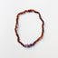 Raw Cognac Baltic Amber + Raw Amethyst || Necklace - Korvel