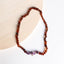 Raw Cognac Baltic Amber + Raw Amethyst || Necklace - Korvel