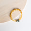 Raw Honey Baltic Amber & Turquoise Jasper Bracelet