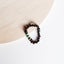 Bracelet/Anklet en Ambre Noir de la Baltique et Jaspe Turquoise