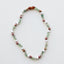 Fluorite, Moonstone & Rhodonite Natural Gemstone Necklace