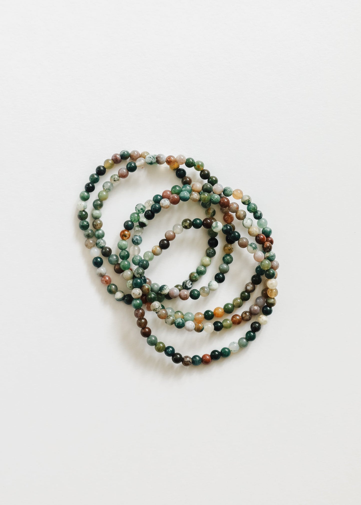 Polished Agate Adult Bracelet