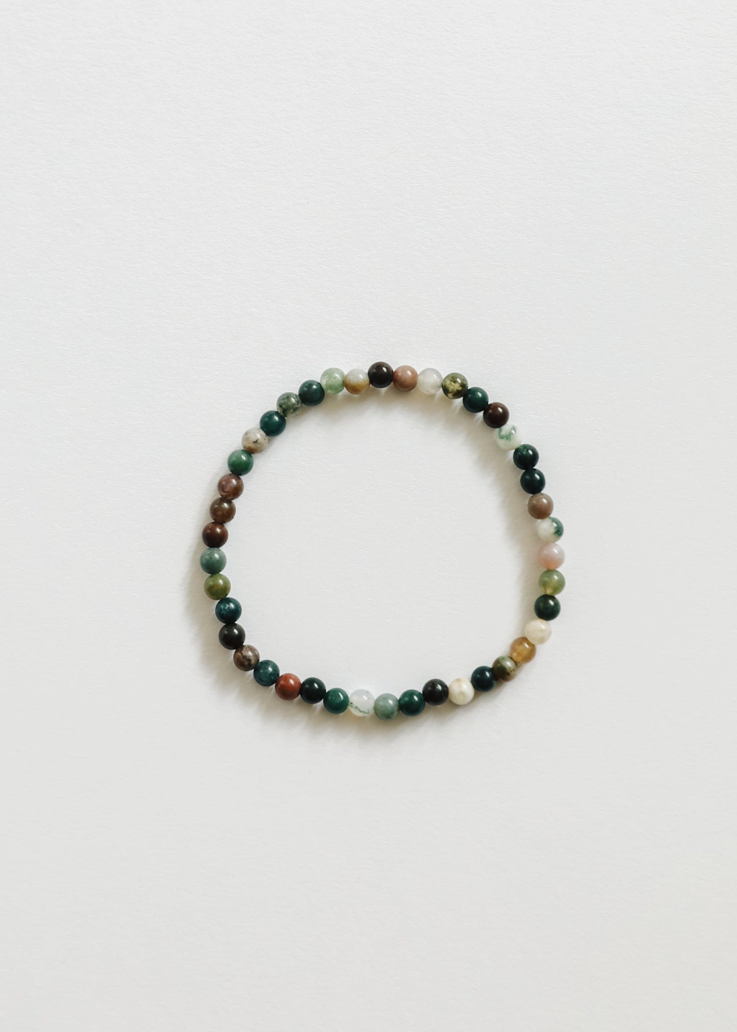 Polished Agate Adult Bracelet