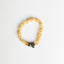 Raw Honey Baltic Amber & Turquoise Jasper Bracelet