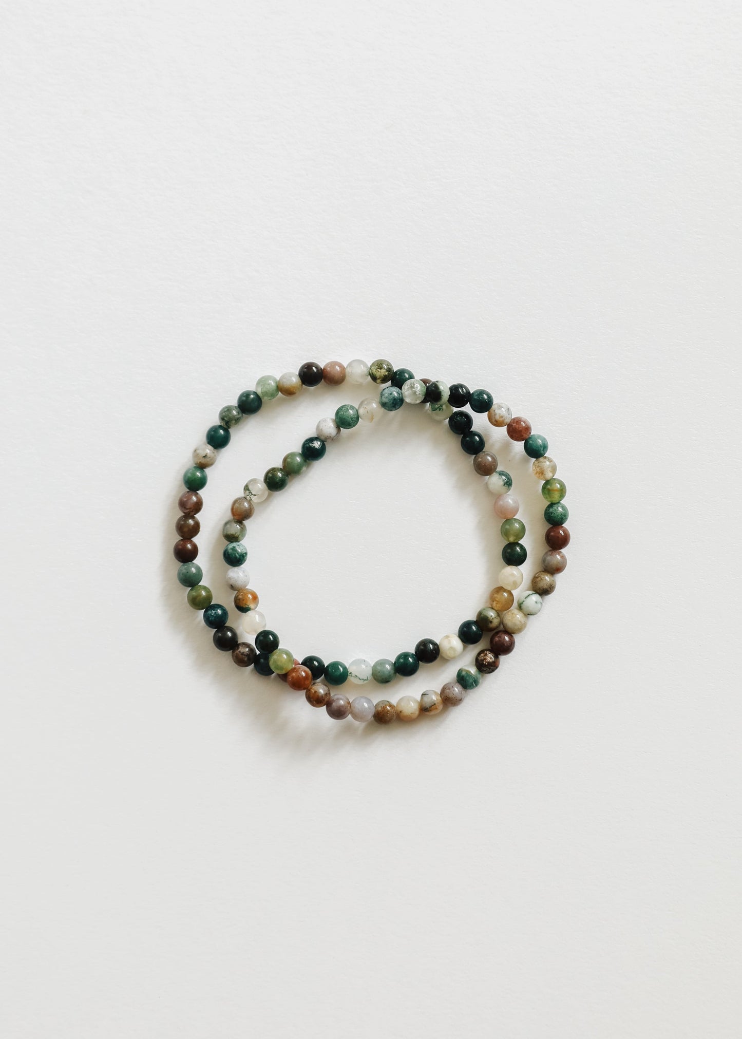 Polished Agate Adult Bracelet