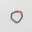 Bracelet ou Cheville en Améthyste Pure