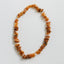 Premium Raw Baltic Amber & Rose Quartz Pet Necklace