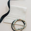 Bracelet en Amazonite brute et perles en or 14 carats