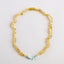 Raw Honey Baltic Amber + Amazonite || Necklace - Korvel