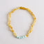 Raw Honey Baltic Amber + Amazonite || Necklace - Korvel