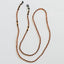 Collier de lunettes en ambre de la mer Baltique - Cognac naturel