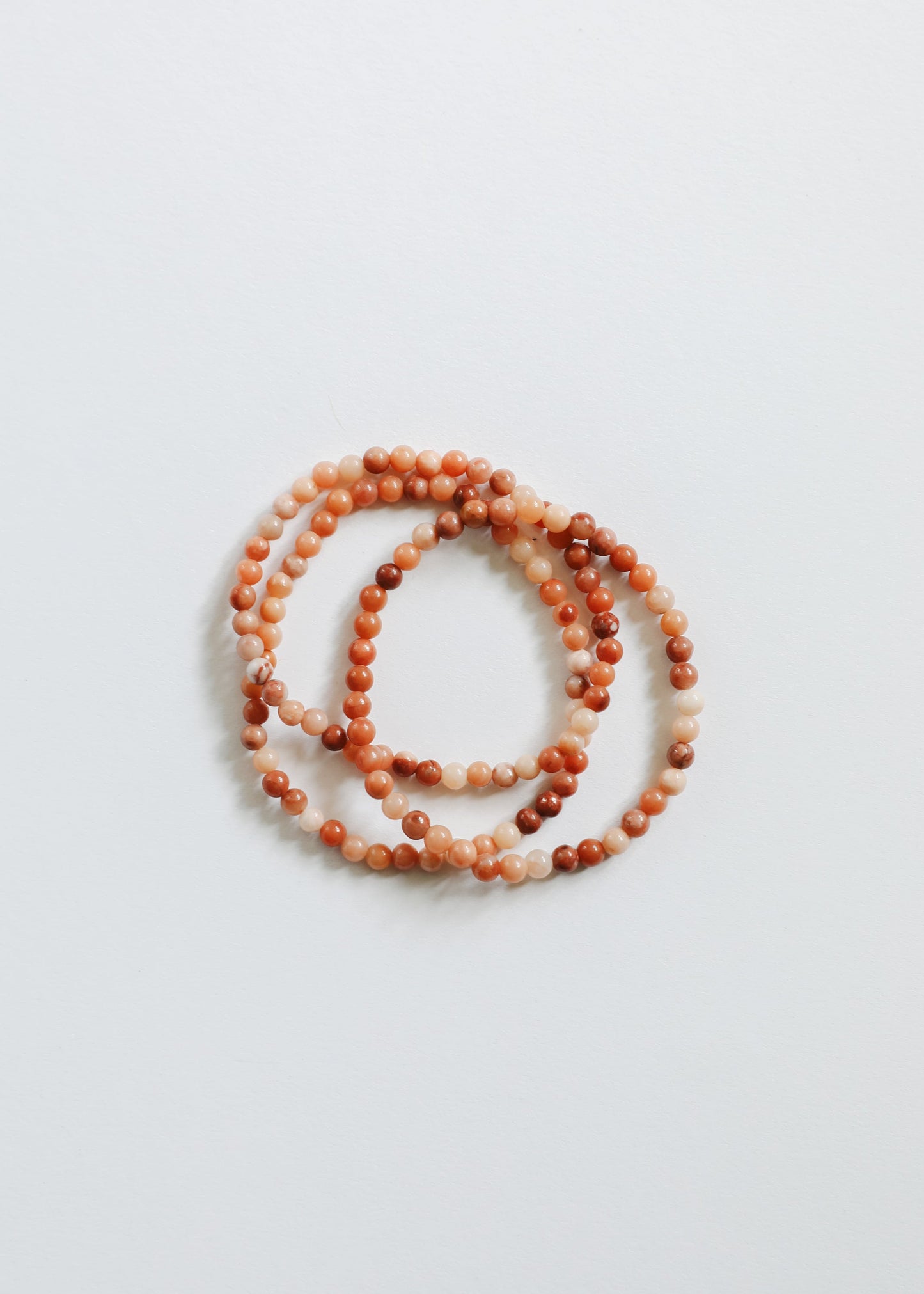 Pulsera de Aventurina Rosa Pulida