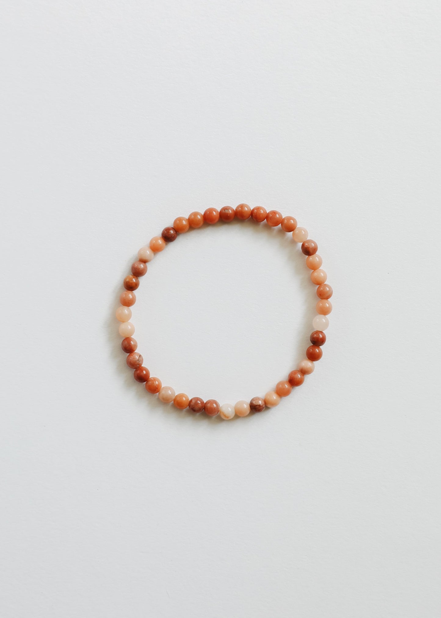 Pulsera de Aventurina Rosa Pulida