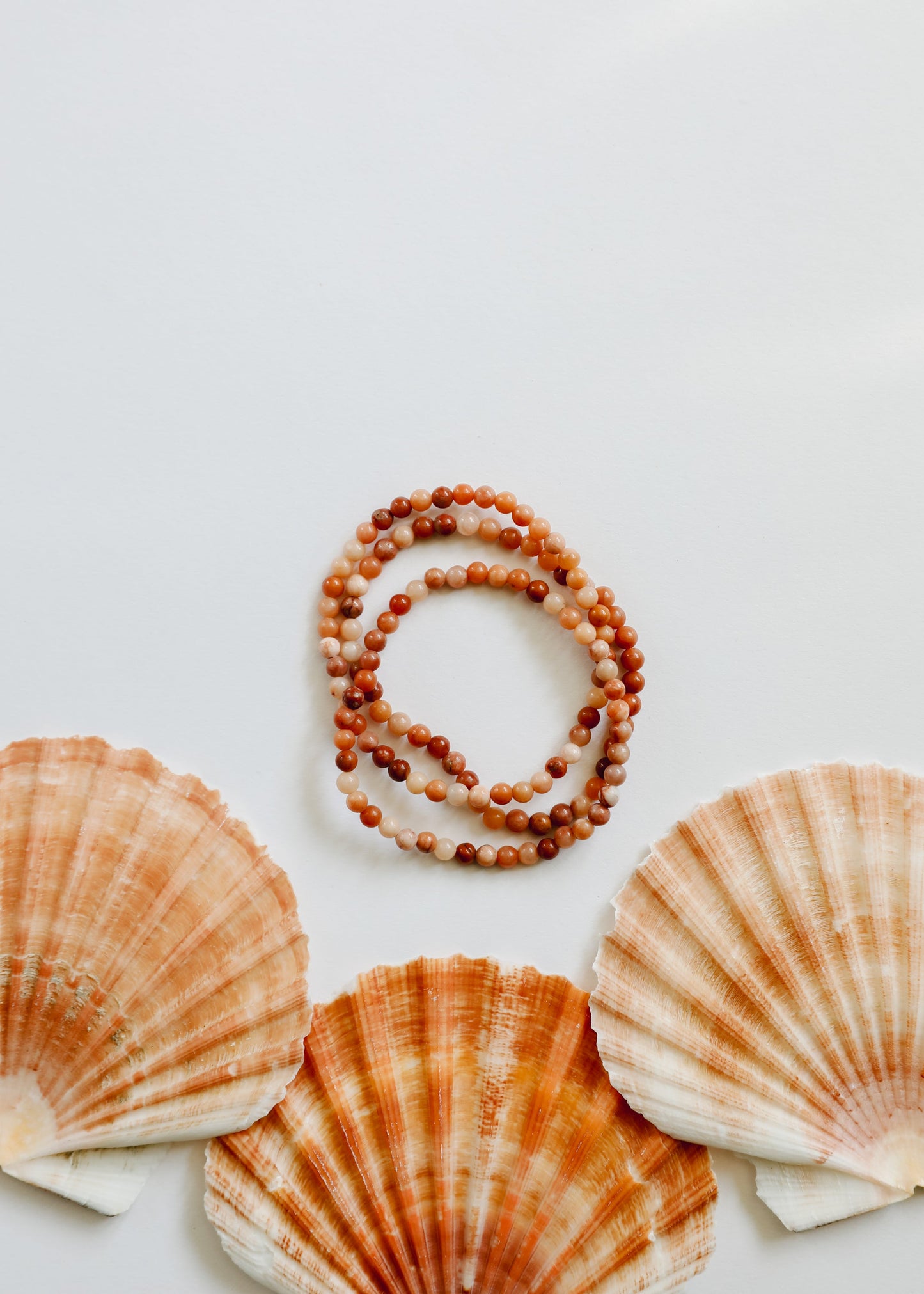 Pulsera de Aventurina Rosa Pulida
