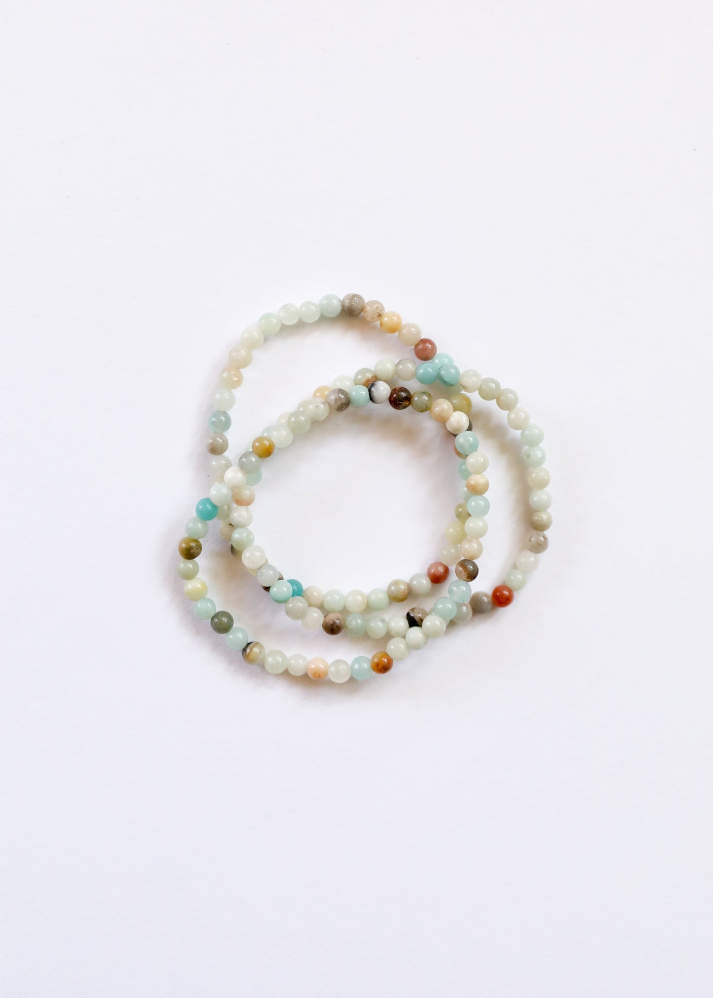 Polished Amazonite Adult Bracelet
