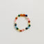 Raw Baltic Amber and Pearl Bracelet with Pink Gemstones