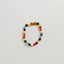 Raw Baltic Amber and Pearl Bracelet with Pink Gemstones