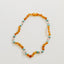 Raw Honey Baltic Amber and Natural Turquoise + Rose Quartz || Necklace - Korvel