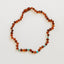 Cognac Baltic Amber and Natural Turquoise || Necklace - Korvel