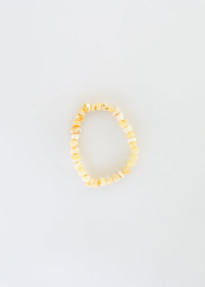 Pulsera de Ámbar Báltico Butterscotch Crudo para Adultos