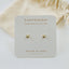 Boucles d'oreilles en vermeil d'or 18K et nacre pour tous les jours