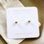 18K Gold Vermeil Ball Earrings - Everyday Simple Studs