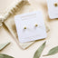 18K Gold Vermeil Ball Earrings - Everyday Simple Studs