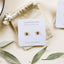 Boucles d'oreilles en ambre de la mer Baltique et vermeil d'or 18K Sunshine