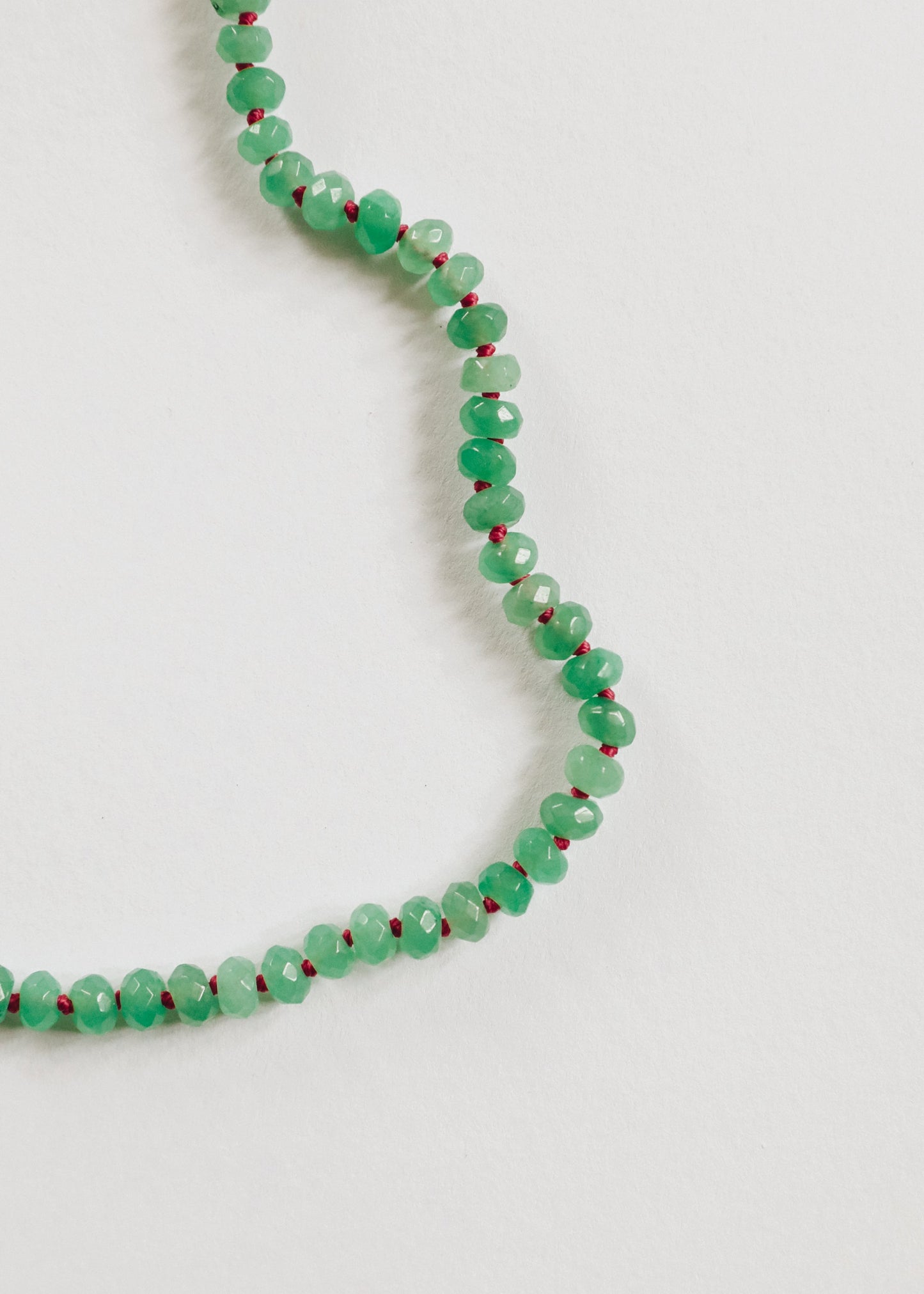 Bracelet en Aventurine Naturelle et Or 14 Carats