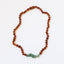 Collier en Ambre Cognac Brut de la Baltique et Aventurine