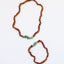 Collier en Ambre Cognac Brut de la Baltique et Aventurine