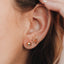 18K Gold Vermeil Ball Earrings - Everyday Simple Studs