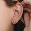 18K Gold Vermeil Ball Earrings - Everyday Simple Studs