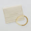 Citrine Gemstone + 14K Gold Filled Beaded Stretch Bracelet - Korvel