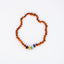 Raw Cognac Baltic Amber & Chakra Crystals Bracelet/Anklet