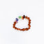 Raw Cognac Baltic Amber & Chakra Crystals Bracelet/Anklet