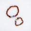 Raw Cognac Baltic Amber & Chakra Crystals Bracelet/Anklet
