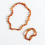 Raw Cognac Baltic Amber Classic Anklet or Bracelet