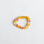 Pulsera de Ámbar Báltico Pulido y Gemas de Madreselva