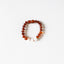 Bracelet/Anklet en Ambre Cognac Baltique et Pierre de Lune