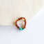 Raw Cognac Baltic Amber & Amazonite Anklet or Bracelet