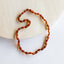 Polished Cognac Baltic Amber Classic Necklace